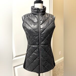 Calvin Klein Performance puffer zip vest black SM